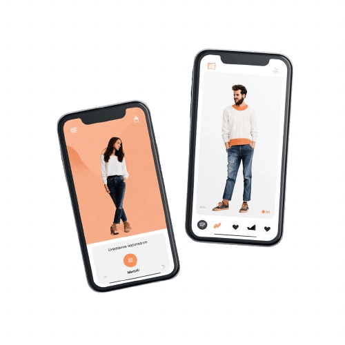 Visual representation of client requirements for dating app