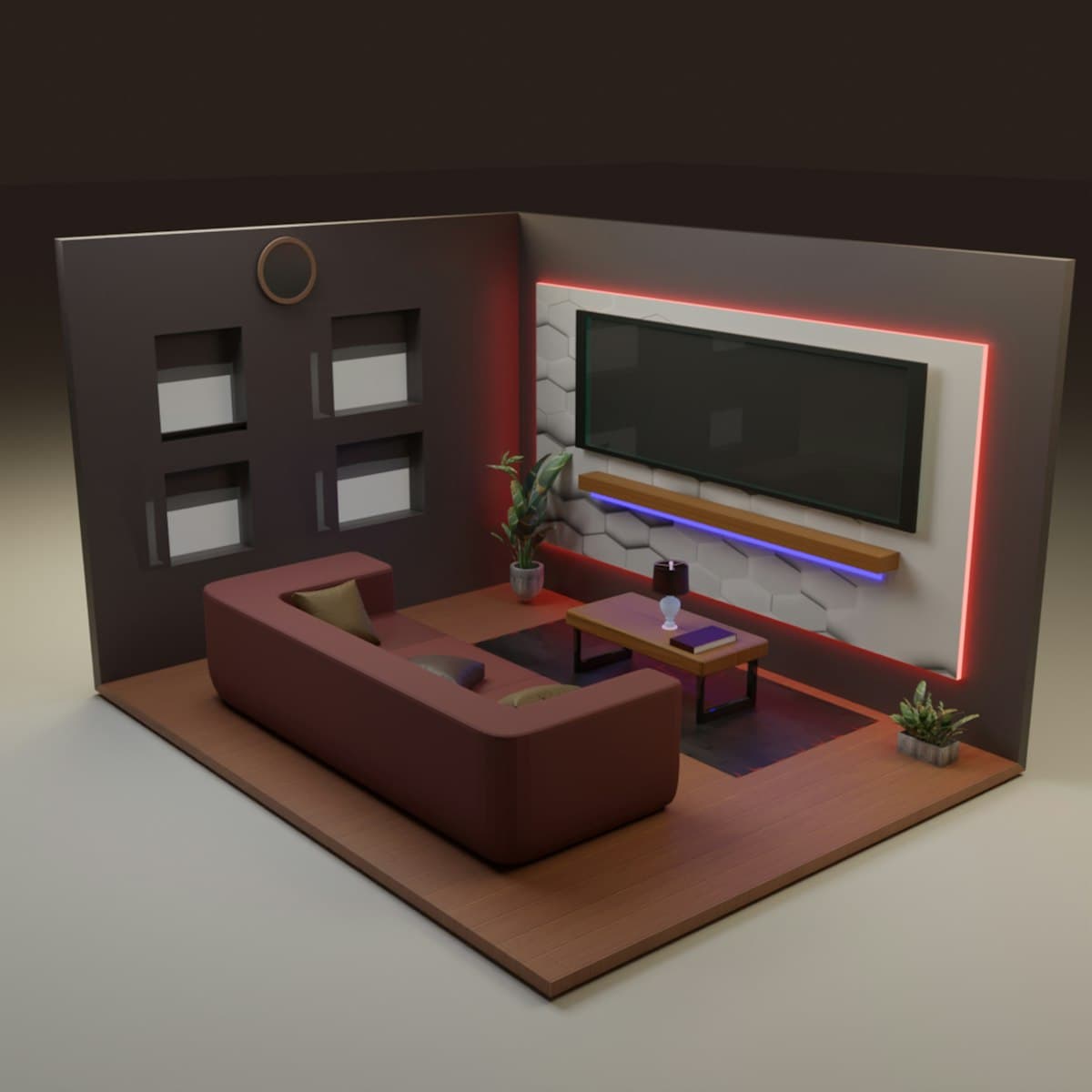 PC and console game development illustration