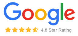 Google 4.8 star rating