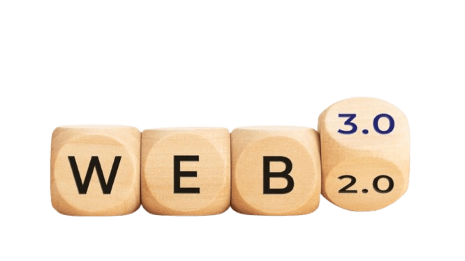 Web2 to Web3 transition illustration
