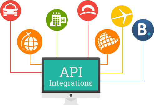Third-party API integration illustration